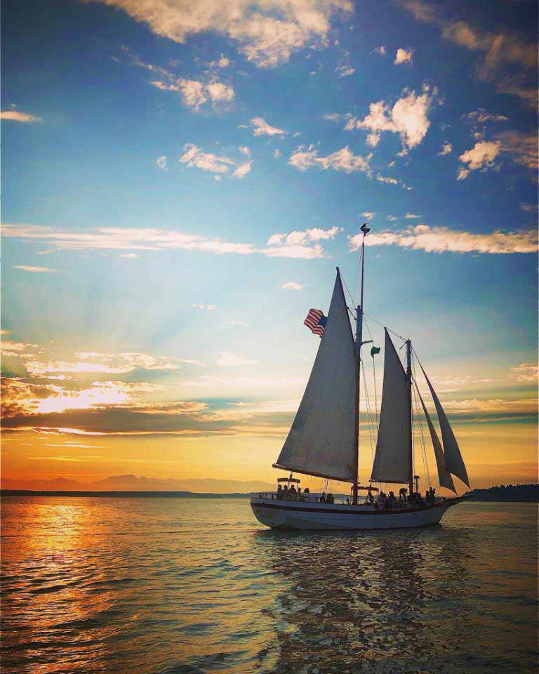 Seattle's Tall Ship sailing tour gift cards
