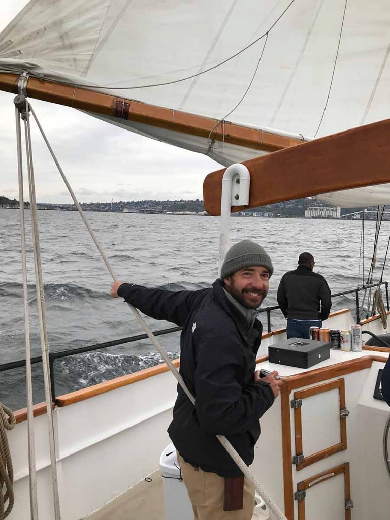 Men in Boat