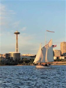Sailing Seattle Iconic Space Needle optimized