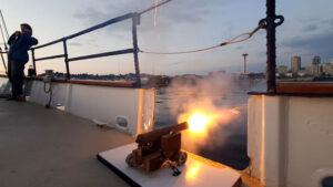 Seattle Historic Pirate Ship Cannon optimized