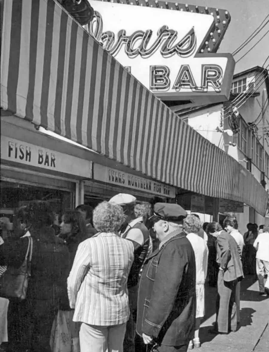 Ivars restaurant, a landmark to this day on Seattle's waterfront